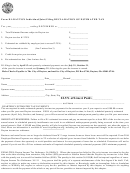 Form D1 - Dayton Individual/joint Filing Declaration Of Estimated Tax