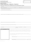 Form Dos-241 - Original Application To Register A Trademark - 2008