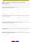 Form Ptax-761 - Request For Reduction Due To Destruction Form - Illinois
