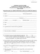 Form 5 - Request For Cle Credit For Publication Of A Book Or Article