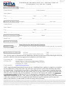 Temporary Importation Of A Motor Vehicle Under Box 7 On The Hs-7 Form - Nhtsa