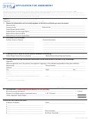 Form Hhs-81 - Application For Amendment