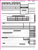 Form P1040 (nr) - City Of Pontiac Income Tax, Individual Return - Non Resident - 2009