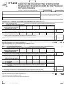 Form Ct-605 - Claim For Ez Investment Tax Credit And Ez Employment Incentive Credit For The Financial Services Industry Printable pdf