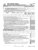 Schedule D-1 - Sales Of Business Property Form - 2001 Printable pdf