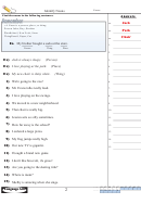 Identify Nouns English Grammar Worksheet With Answer Key