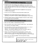 Form Tx-16 - Claim For Refund Of Temporary Disability Insurance Tax - Instructions
