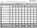 Form Mt-203-w-t - Transfers And Wholesale Sales Of Tobacco Products