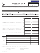 Fillable Form Oc - Oregon Composite Return - 2006 Printable pdf