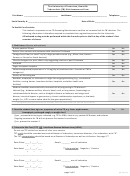 Tuberculosis (tb) Risk Assessment Form