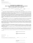 Form 035 - Trust Deed, Security Agreement And Assignment (for Water Rights And Interests) - Utah Housing Corporation