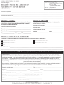 Form K-rm 002 - Request For Disclosure Of Tax/benefit Information