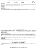 Explanation Of New Taxpayer Or Of Change In Tax Status Form - City Of West Carrolton Printable pdf
