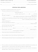 Petition For Adoption Form