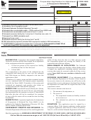 Form 4466n - Corporation Application For Adjustment - 2006