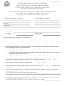 Form Rp-466-e - Application For Volunteer Firefighters/volunteer Ambulance Workers Exemption, Schenectady - 2007