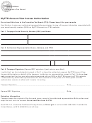 Form Ftb 743 - Myftb Account View Access Authorization - 2010
