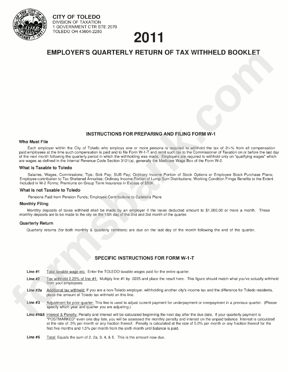 Form W-1-T-Supp - Employer