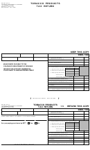 Form Dr 0229 - Tobacco Products Tax Return - State Of Colorado