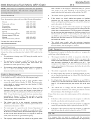 Arizona Form 313 - 2000 Alternative Fuel Vehicle (Afv) Credit Printable pdf