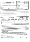 Form F1065 - City Of Flint Income Tax - 2001 Partnership Return