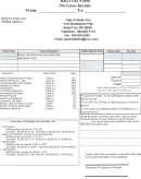 Tax Form On Gross Income Form - Town Of Nutter Ford - West Virginia