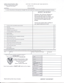 Airport Tax District Form