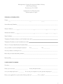 Application For Employment Printable pdf