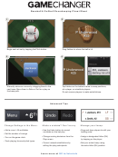 Baseball & Softball Scorekeeping Cheat Sheet
