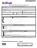 Form Sf2033 - Coverdell Esa Distribution Request 2014