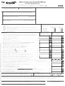 Fillable Form 740 - Individual Income Tax Return - Full-Year Residents Only - 2005 Printable pdf