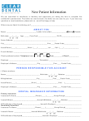 New Patient Information Form