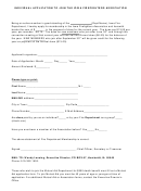 Individual Application To Join The Iowa Firefighters Association