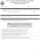 Quality Child-care Investment Tax Credit Worksheet For Tax Year 2007