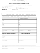 911 Ani/ali Inquiry Form (10/19/06) - Metropolitan Emergency Services Board