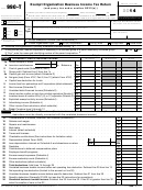 Form 990-t - Exempt Organization Business Income Tax Return - 2014
