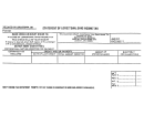 Statement Of Lordstown, Ohio Income Tax Form