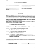 Form It-aff 3 - Seller's Certificate Of Exemption
