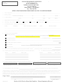 Form Mf-51 - Application For Motor Vehicle/special Fuel Tax Refund Permit