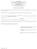 Certificate Of Experience Form