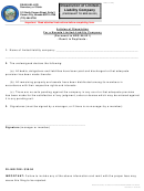Articles Of Dissolution For A Nevada Limited-liability Company Form - Nevada Secretary Of State