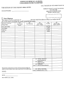 Consumers Excise Tax Report Form - County Of Morgan