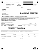 Form Rd-130m - Employer's Monthly Payment Of Earnings Tax Withheld - Payment Coupon - 2007