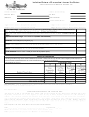 Individual Return Of Occupation License Fee Return Form - City Of Auburn
