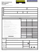 Form Ar1100ctx - Amended Corporation Income Tax Return - 2010