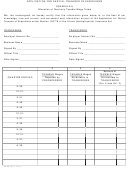 Form Er-66 - Schedule A - Application For Partial Transfer Of Experience - 2005