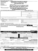 Corporation Franchise Tax Report Form - Secretary Of State - Arkansas
