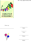 Christmas Eve Party Invitation Template