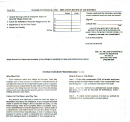 Form W-1 - Employer's Return Of Tax Withheld Form - Income Tax Department - Byesville - Ohio