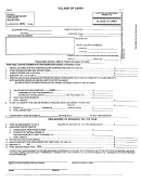 Form Ir - Declaration Of Estimated Tax Form - Income Tax Department - Carey - Ohio